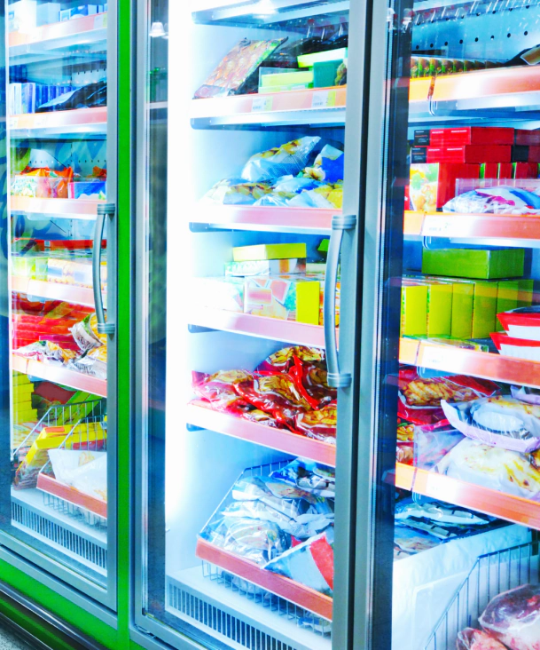 refrigeration system of a convenience store